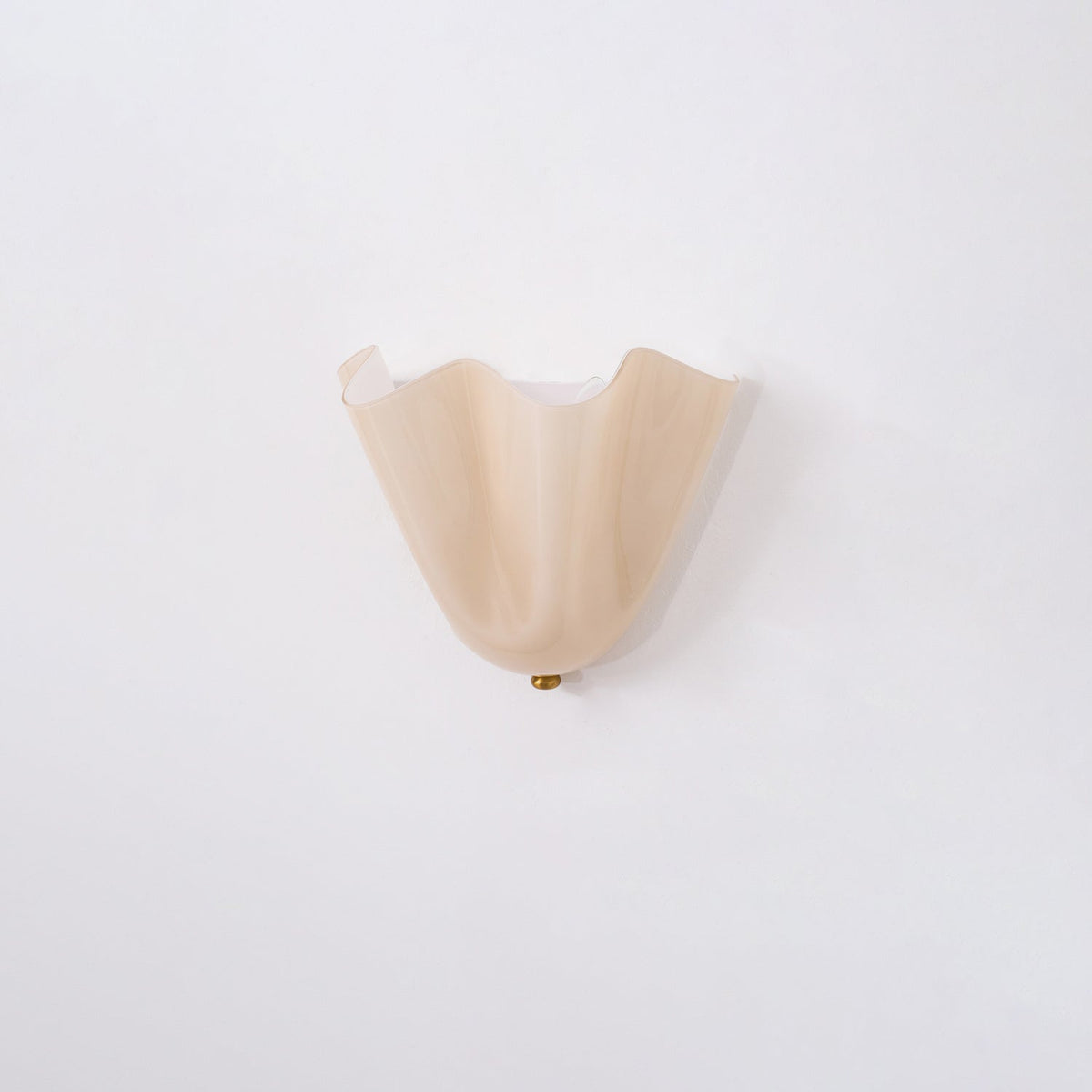 Petalia Organic Petal Glass Wall Sconce Light