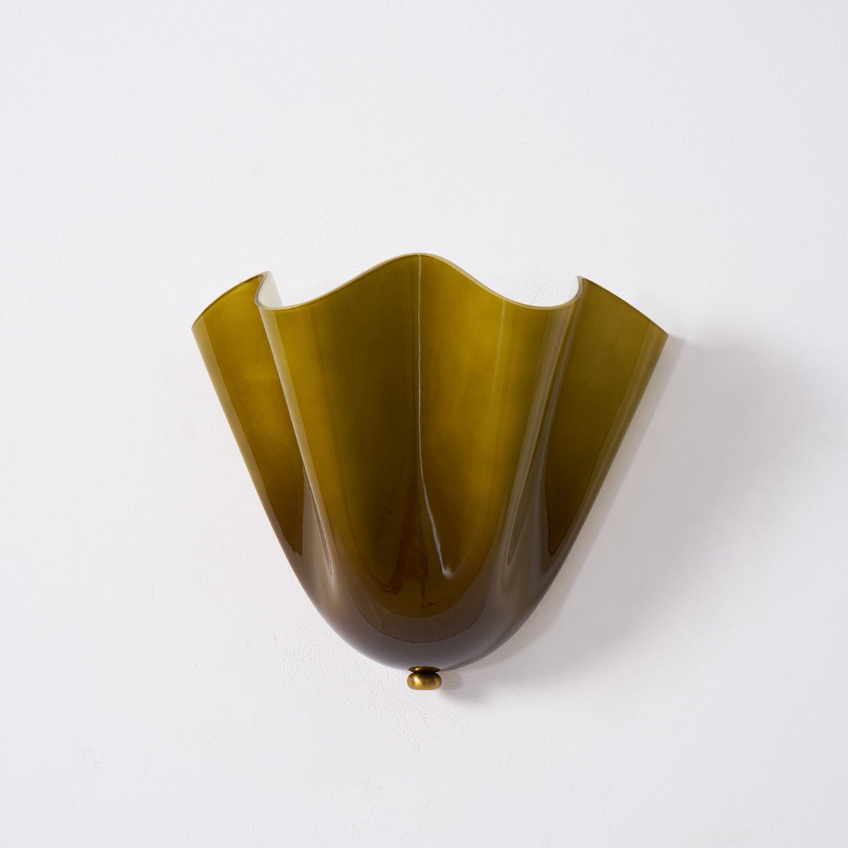 Petalia Organic Petal Glass Wall Sconce Light