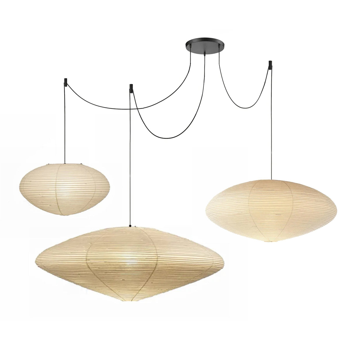 Fumi Washi Paper Pendant Light