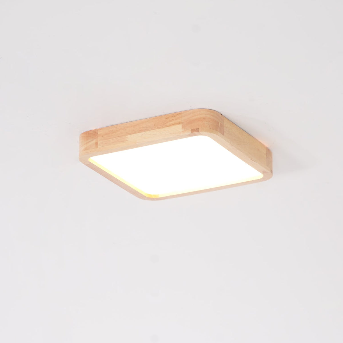 Doga Wood Flush Mount Ceiling Light