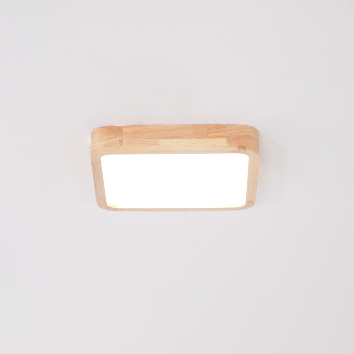 Doga Wood Flush Mount Ceiling Light