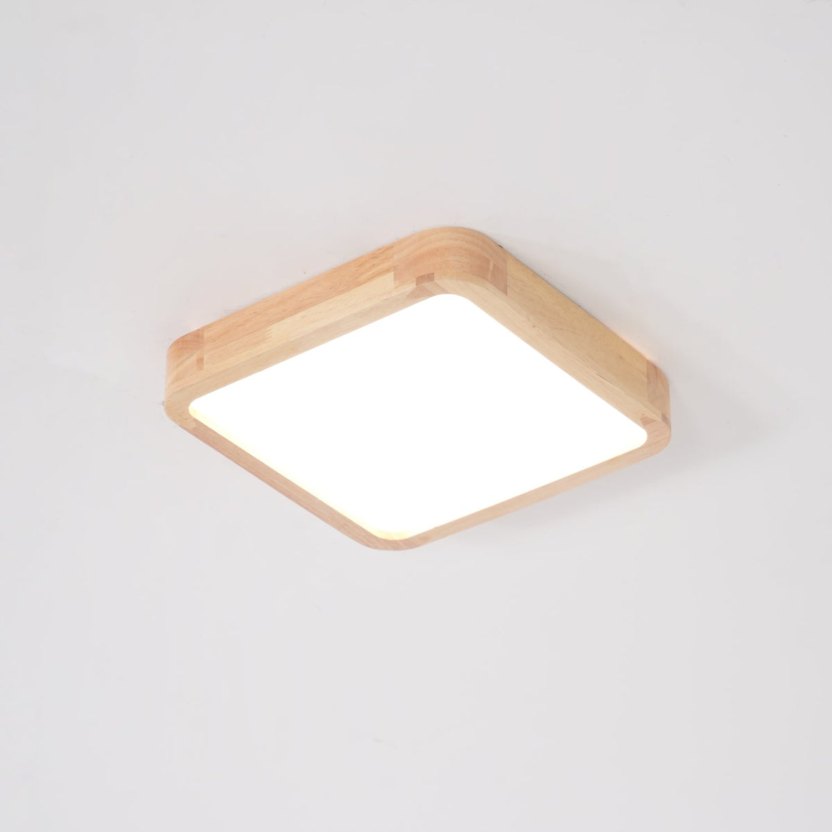 Doga Wood Flush Mount Ceiling Light