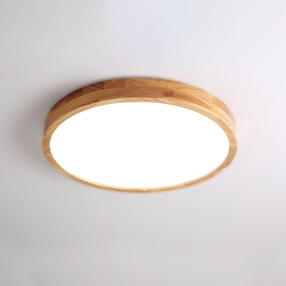 Doga Wood Flush Mount Ceiling Light