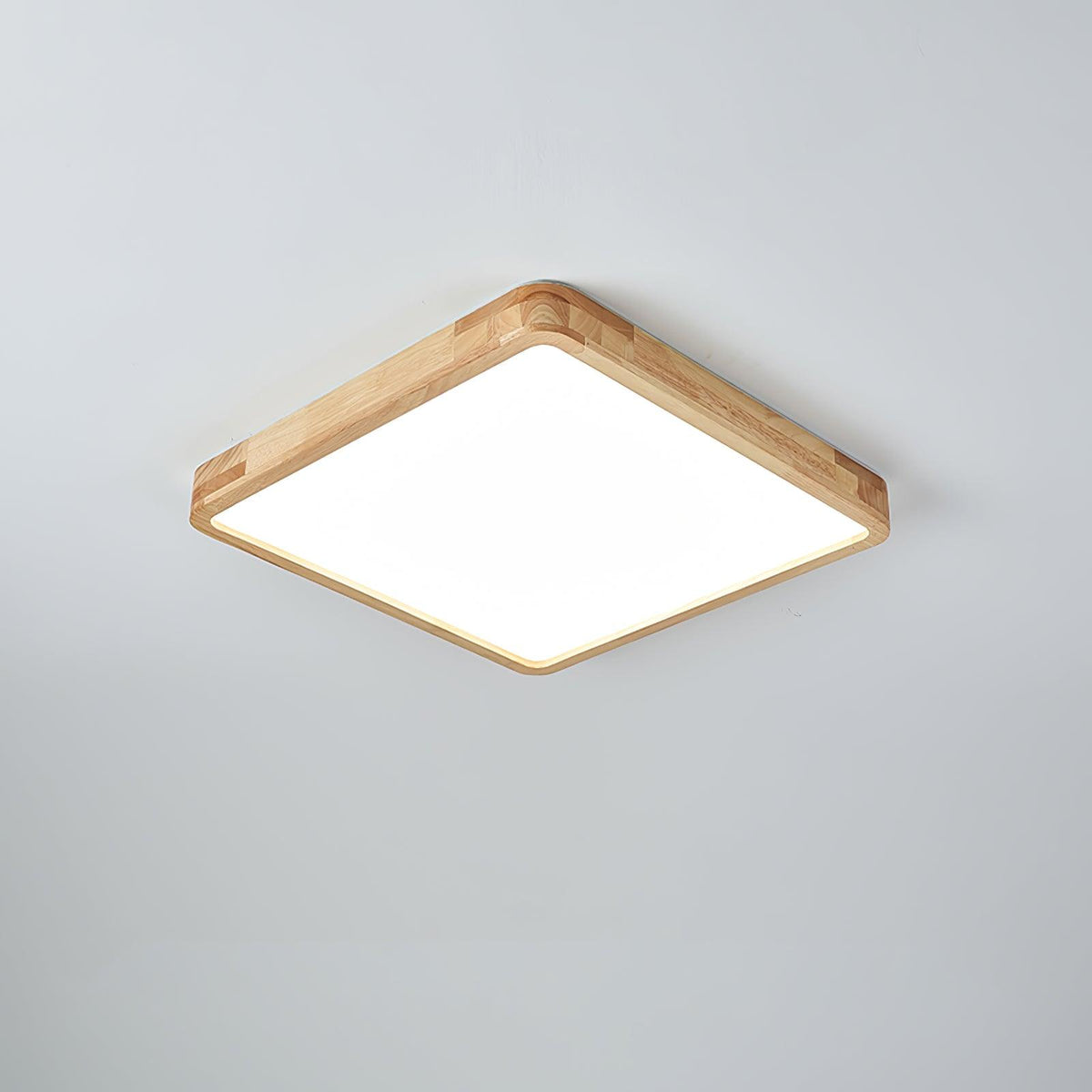 Doga Wood Flush Mount Ceiling Light