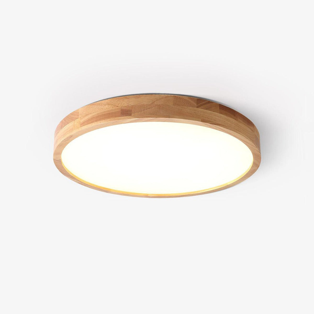 Doga Wood Flush Mount Ceiling Light