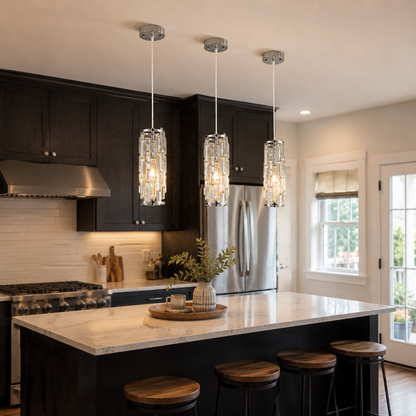Lustre Mini Crystal Pendant Light