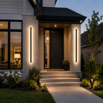 Linea Modern Outdoor Linear LED Wall Light