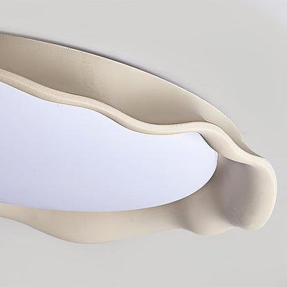 Calanque Microcement Wave LED Ceiling Light
