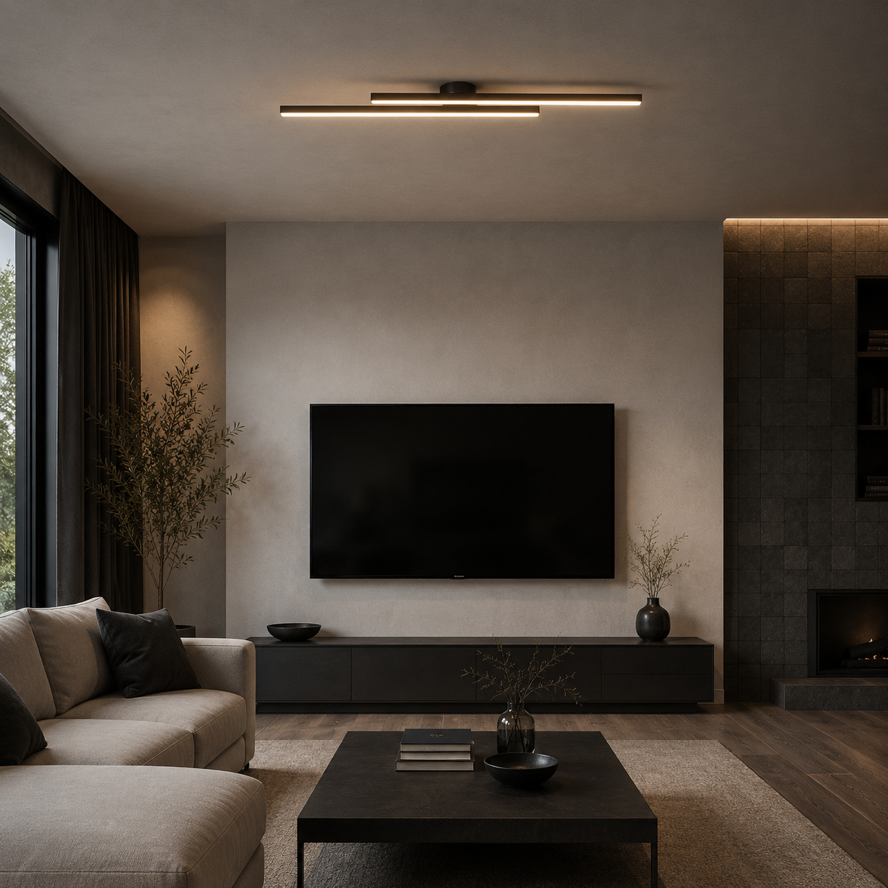 Seranova Modern LED Ceiling Light