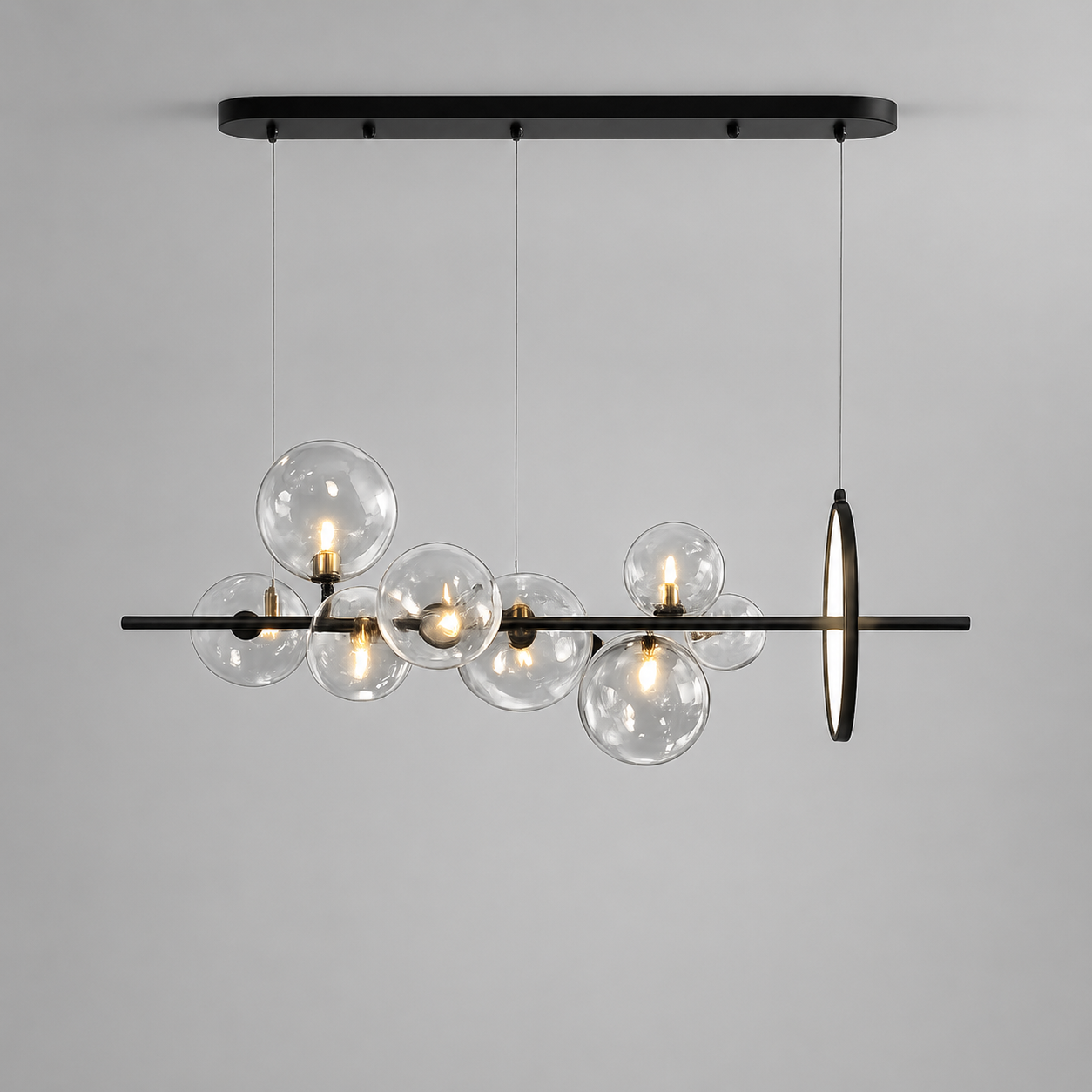 Celestia Bubble Glass Chandelier