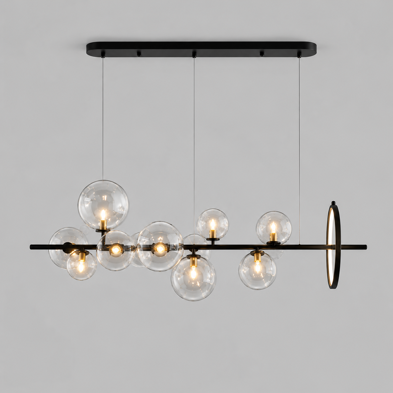Celestia Bubble Glass Chandelier