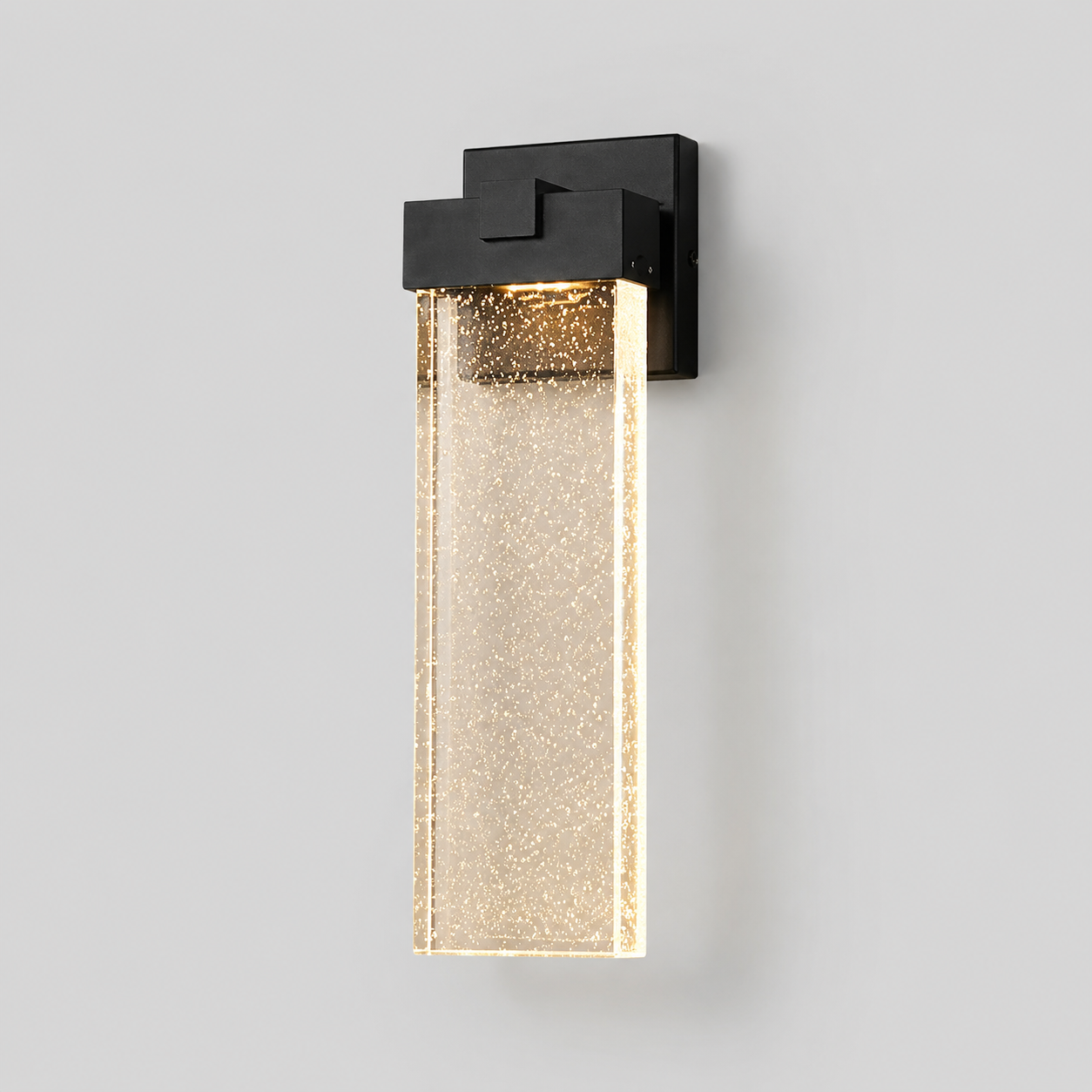 Lunaris Bubble Crystal Outdoor Wall Light