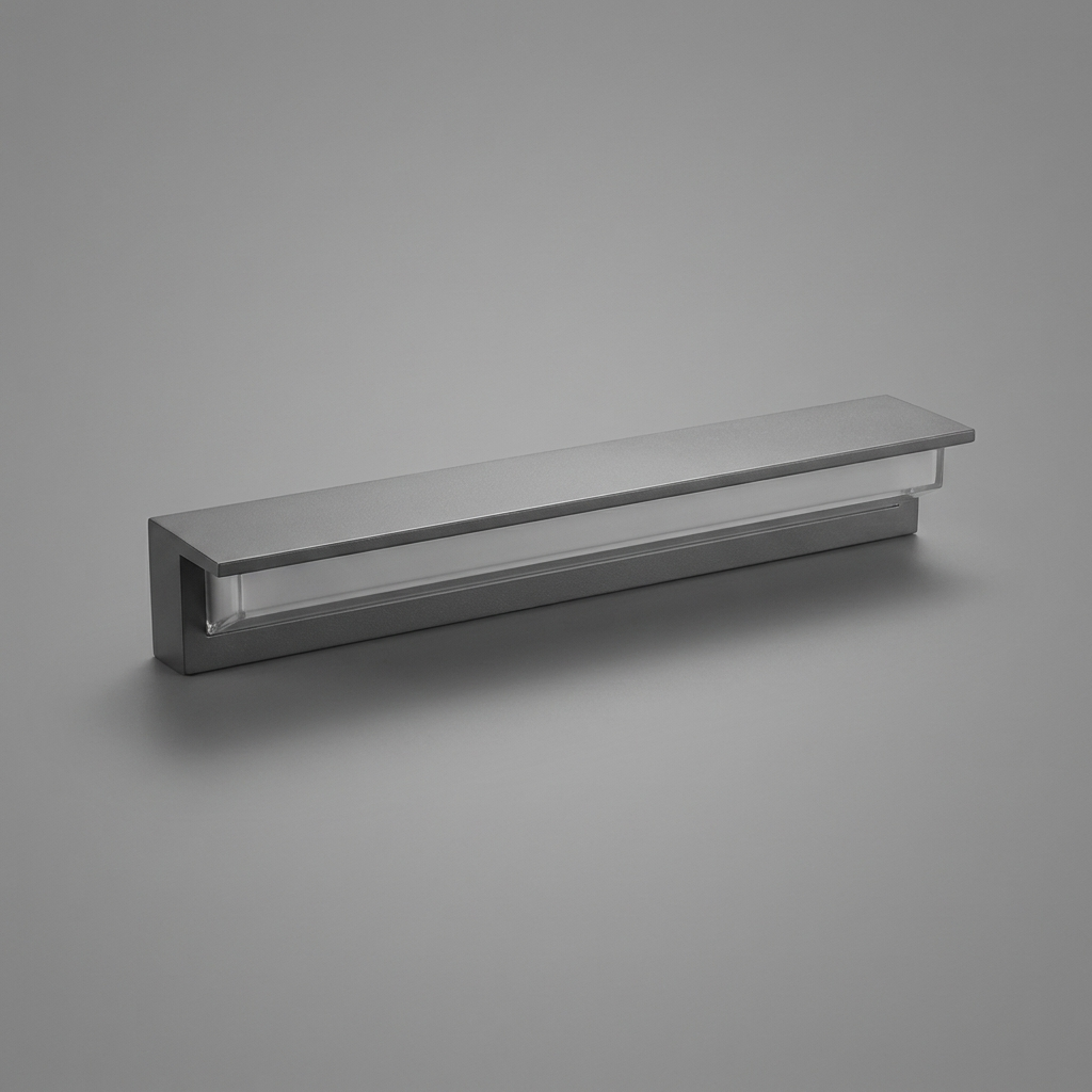 Ligne linear porch light on grey studio background
