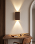 Vega Panel Wall Sconce Coffee - study desk