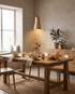 Pino Pendant Light over a bedside nook