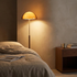 Tramonto Floor Lamp in a bedroom