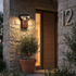 Muro Sconce beside a villa entrance