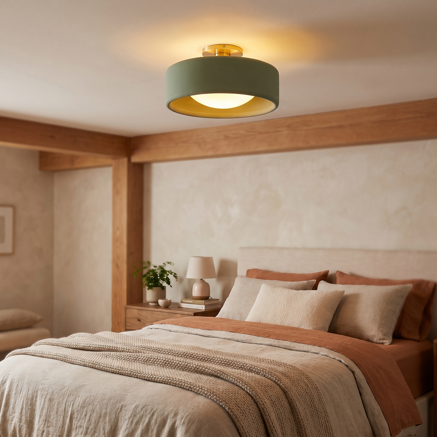 Cerova flush mount - Green