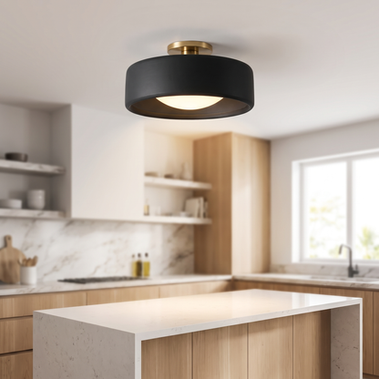 Cerova flush mount - Black