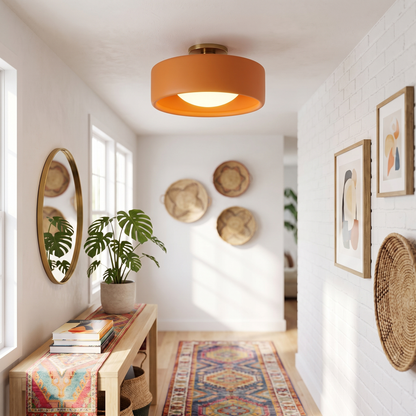 Cerova flush mount - Orange