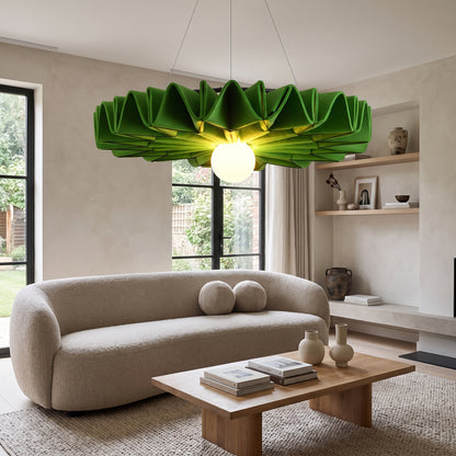 Sonora felt chandelier - Green