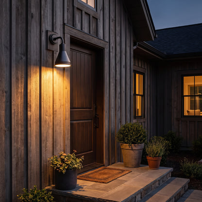 Halden outdoor sconce - Matte Black
