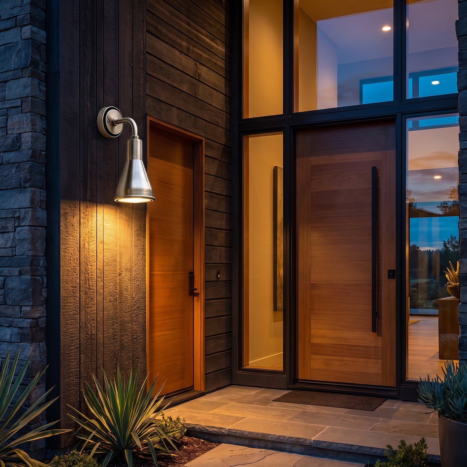 Halden outdoor sconce - Silver