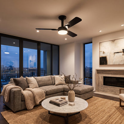 Wexford ceiling fan - All Black