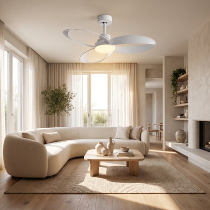 Bexley ceiling fan - White