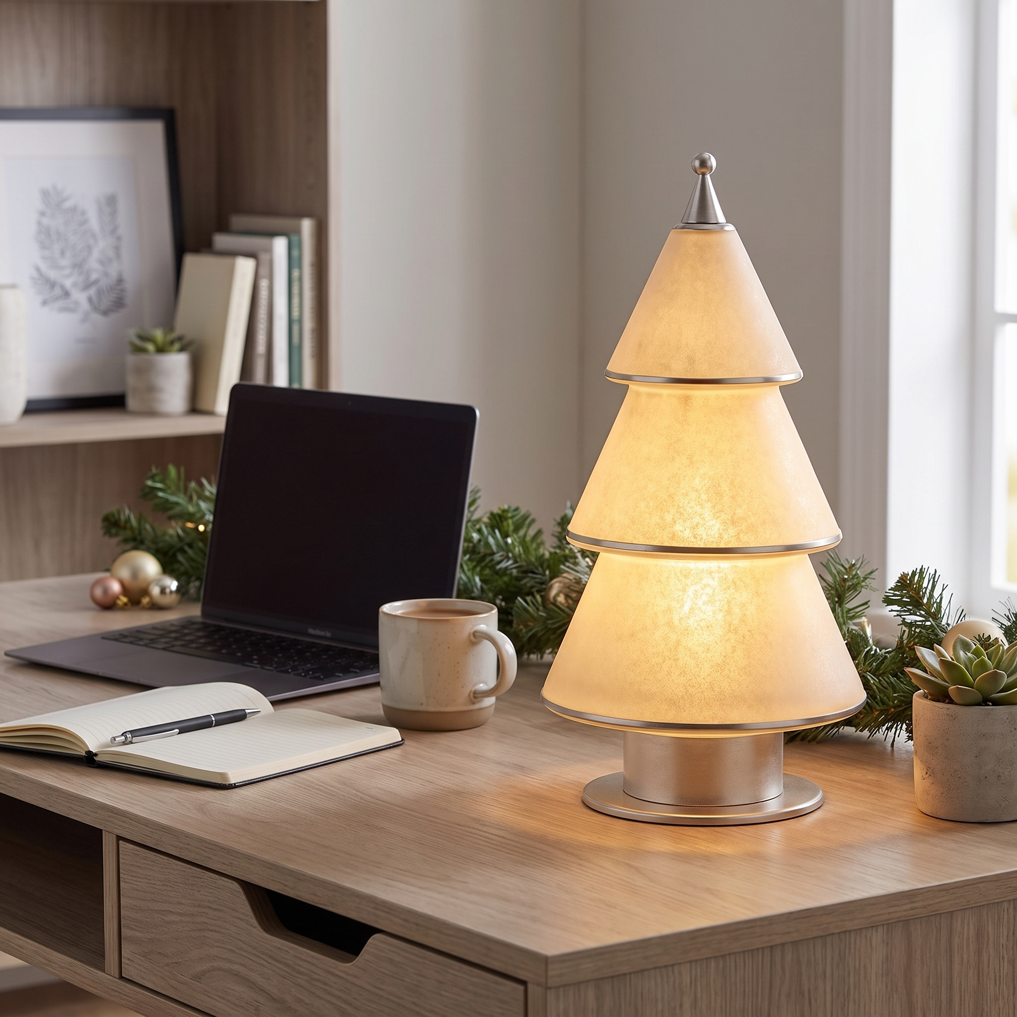 Alva cedar tree table lamp lifestyle 5