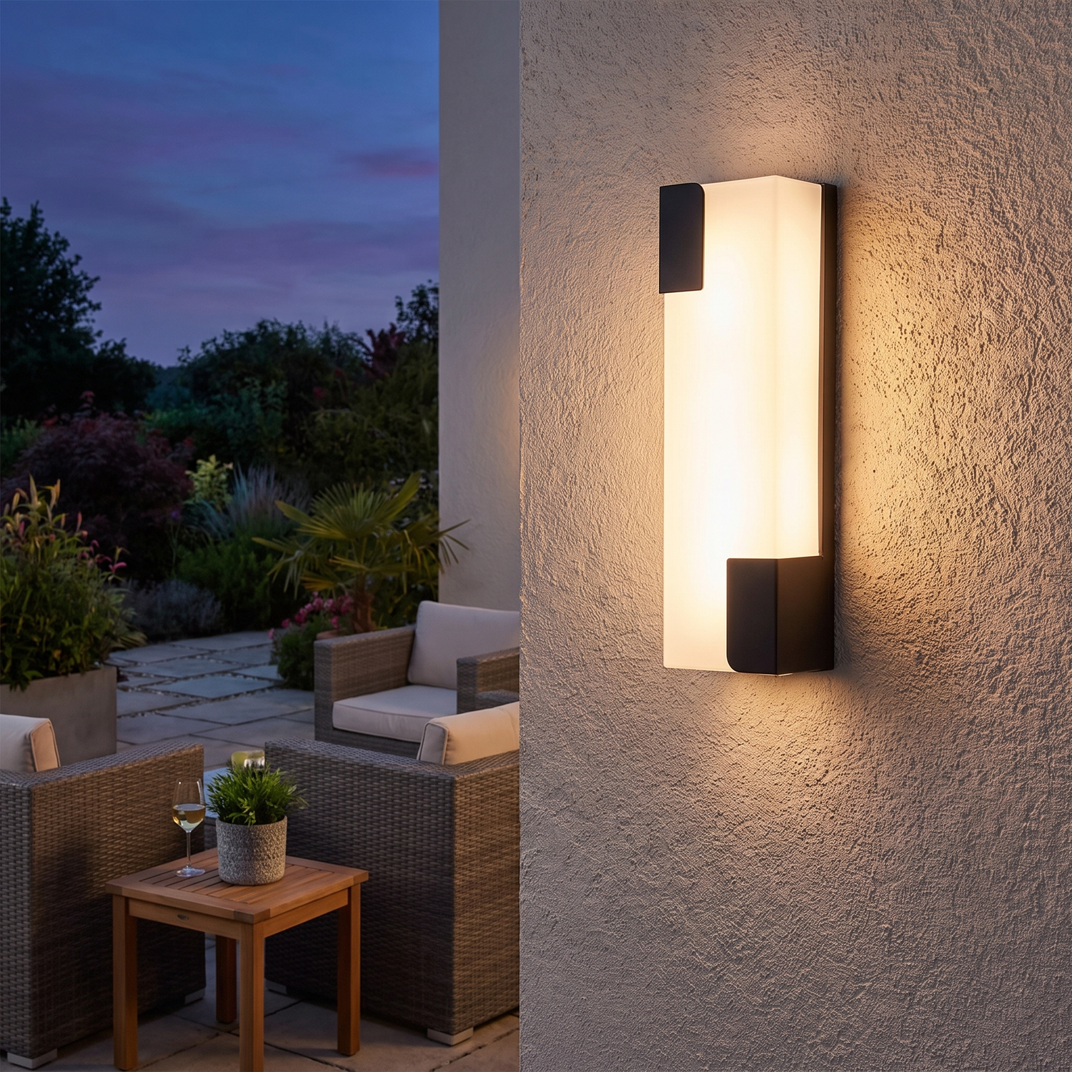 Easton Outdoor Wall House Light lifestyle