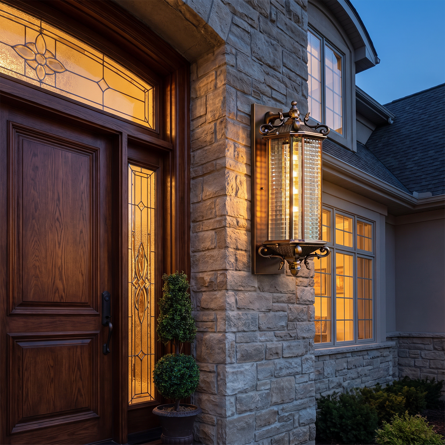 Percy European Outdoor Wall Light lifestyle