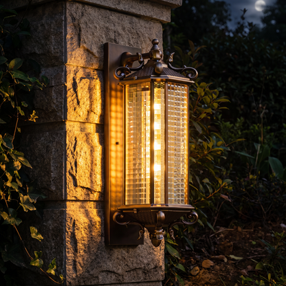 Percy European Outdoor Wall Light lifestyle