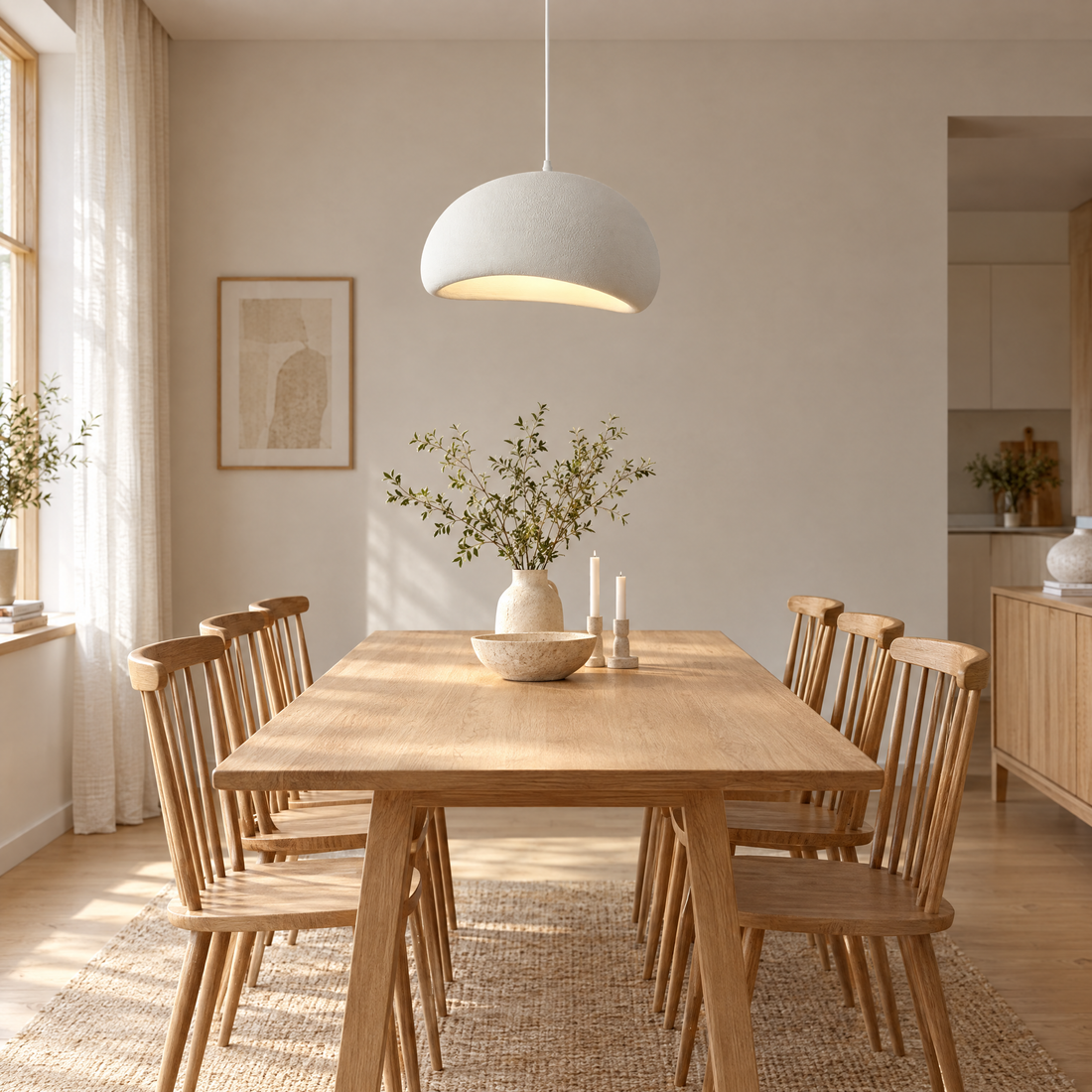 Cirrus Cloud Pendant Light in White