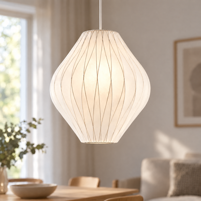 Treccia Crisscross Bubble Pendant Light, Model C1