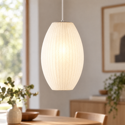 Treccia Crisscross Bubble Pendant Light, Model D