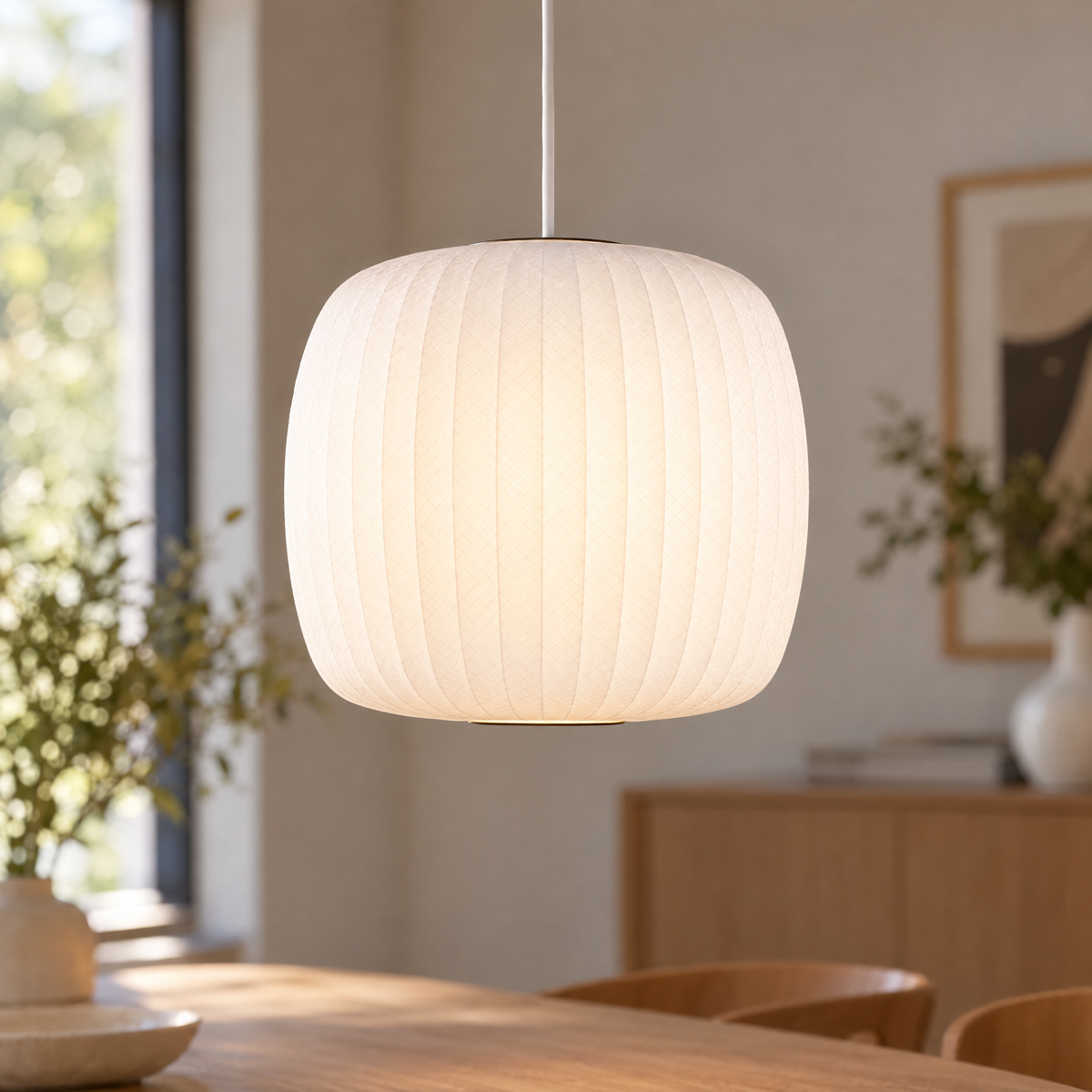 Treccia Crisscross Bubble Pendant Light, Model I