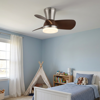 Tramonte Ceiling Fan Light Model B in a Columbus child&
