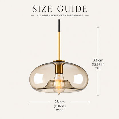 Verelle Glass Jar Pendant Light