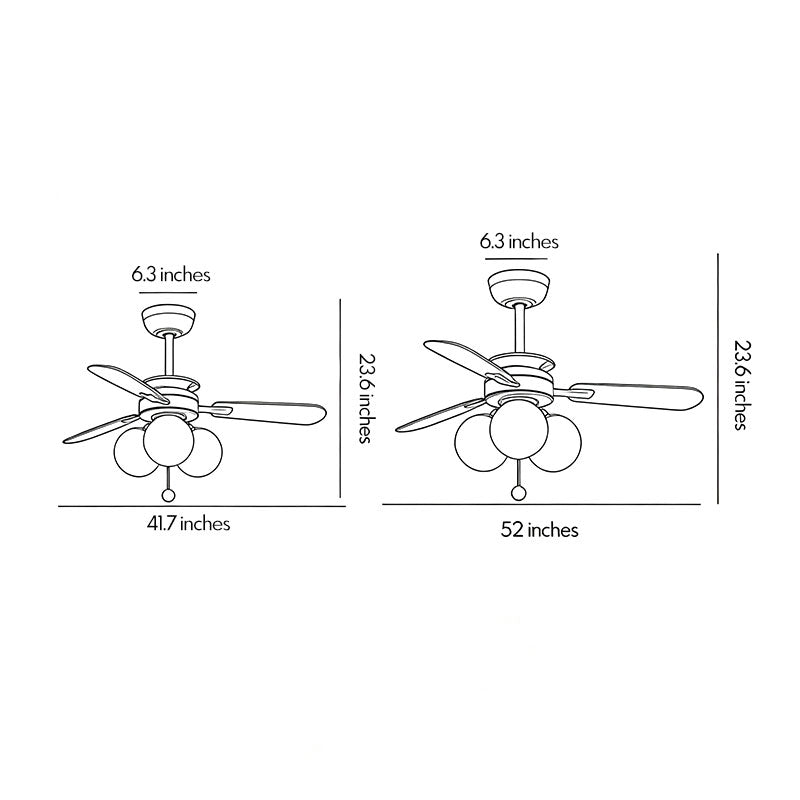 Margaux French Ceiling Fan
