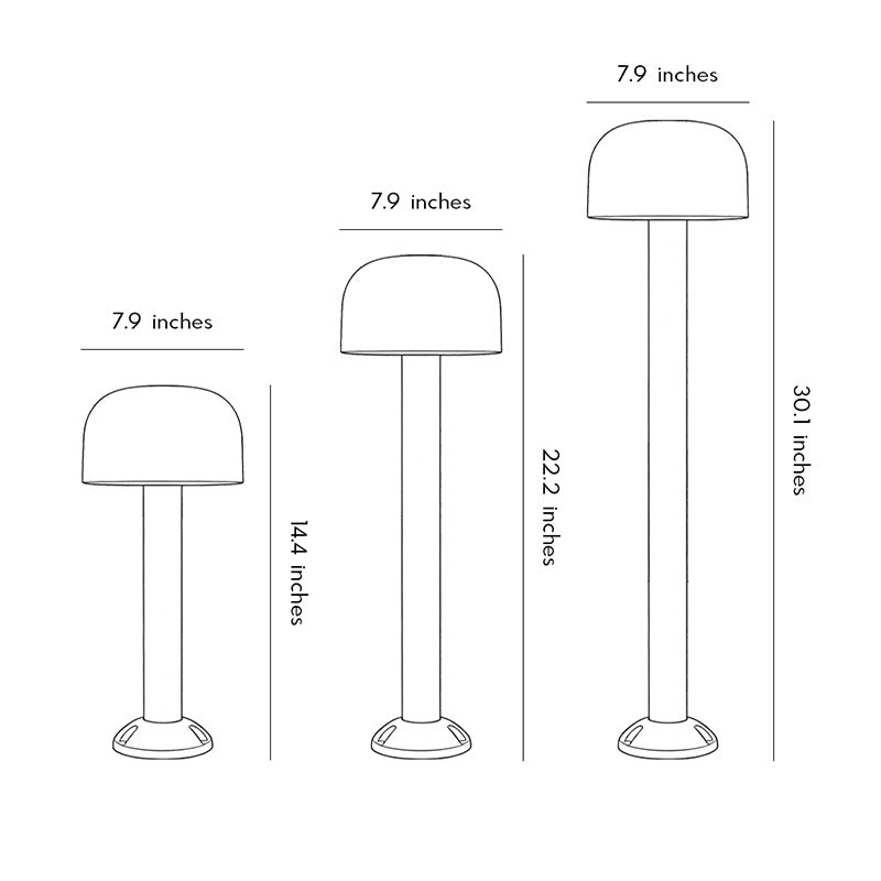 Portia Mushroom Path Light