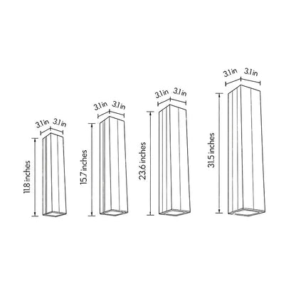 Kade Square Up Down Outdoor Wall Light