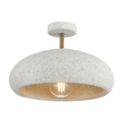 Willa Textured Dome Ceiling Light