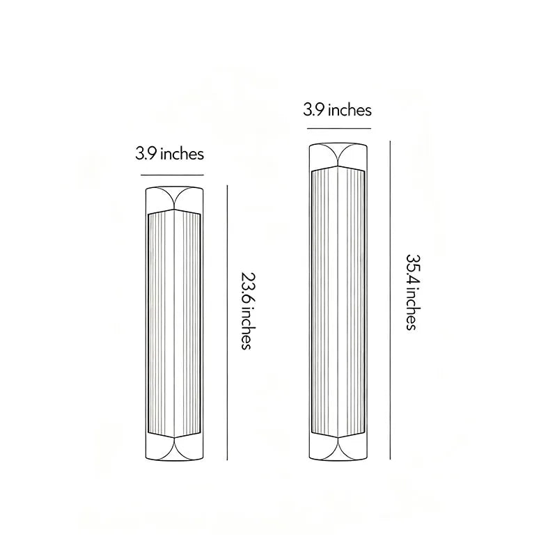 Cato Column Outdoor Wall Sconce
